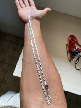 Cordão Masculino em Prata 925