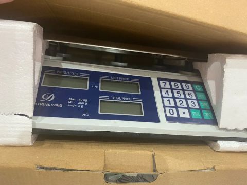 Balança Digital Comercial Ahongying 40kg