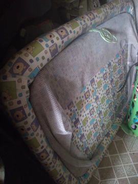 Berço Infantil com Mosquiteiro - Ursinhos