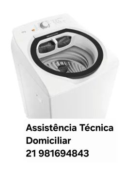 Máquina de lavar Brastemp Consul Electrolux  ,- Conserto na sua casa