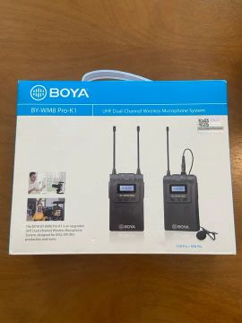 Microfone Sem Fio Boya BY-WM8 Pro K1