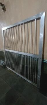 Portão de aluminio de correr 