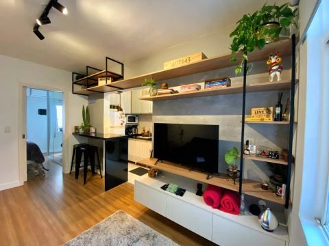 Apartamento pronto para morar no bairro Cidade Baixa, em Porto Alegre! Imóvel de 1 dormitó