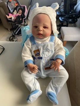 Boneca Reborn Realista - Menino - Pronta Entrega