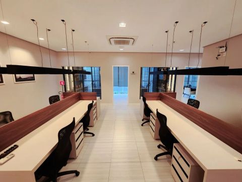 Sala Corporativa 180 M² na Ponta D'areia Mobiliado no Lagoa Corporate & Offices