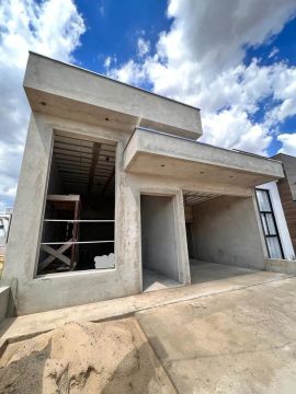 Casa à venda em Sorocaba, Wanel Ville, com 3 suítes, com 130 m², Condomínio Villagio Wanel