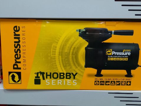 Compressor de Ar Direto - Hobby Pressure 135L/Min 1/2HP Bivolt