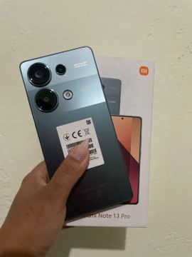Redmi Note 13 PRO 256GB/16RAM COMPLETO NOTA FISCAL 3 MESES DE USO 1250$ Aceit Cartão Leia