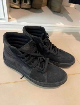 TÊNIS SK8-HI COMFYCUSH BLACK BLACK - sem uso algum