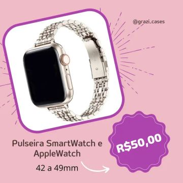 Pulseira Smartwatch e AppleWatch 