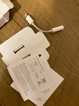 Conector de fone de ouvido - original - da Apple 