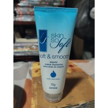 Creme Depilatório para a área do biquini 75g Pele delicada Skin So Soft Avon