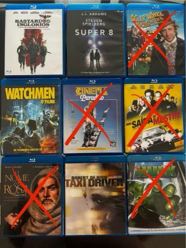 Coleção de Filmes Blu-Ray