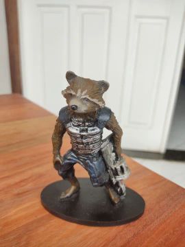 Figura de ação Rocket Raccoon - Guardiões da Galáxia