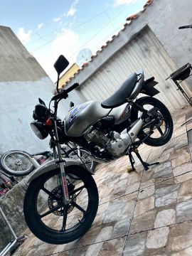 Honda CG 125 2000/2000 - Prata - Excelente estado