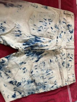 Calça Jeans Tie Dye Masculina