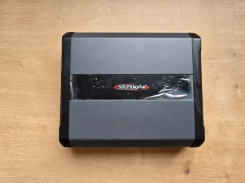 SounDigital 1200.1 EVO 1 Ohms + controle grave