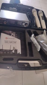 Sistema de Microfone Sem Fio Kadosh K502