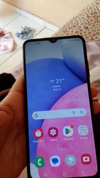 Smartphone Samsung Galaxy A03s- 128GB - Azul