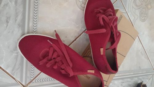 Tênis Vermelho em Malha ANACAPRI - Tamanho 38