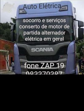 Auto Elétrica - Socorro e Serviços para Caminhões