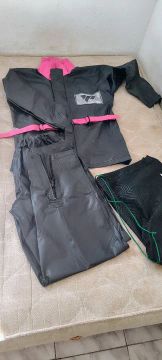 Capa de chuva / conjunto de Roupas de Moto - Impermeável - Preto