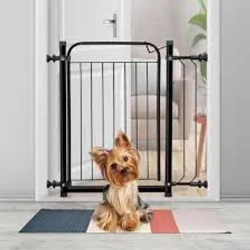 Portão para pet preto 