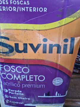 Tinta Suvinil Vermelho Fosco Completo - Acrilico Premium