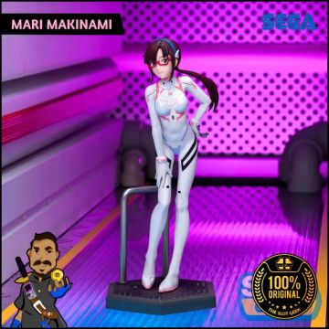 Action Figure Mari Makinami - ORIGINAL SEGA - Evangelion