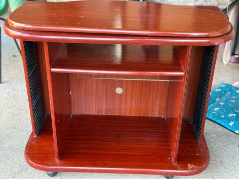 Rack de TV em madeira