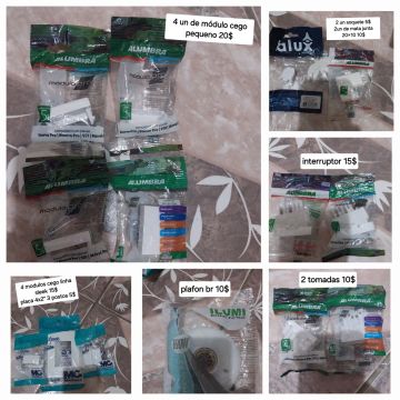 Materiais elétricos para instalação - Novo