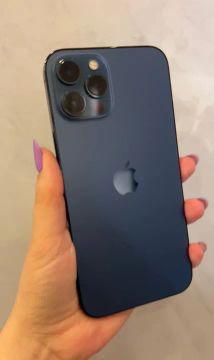 iPhone 12 Pro 128GB Azul Pacífico Seminovo 88% - tela trocada - garantia - loja fisica