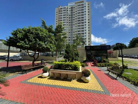 Apartamento com 2 quartos para alugar no Cond. Life Ponta Negra, 67 m² por R$ 3.700/mês - 