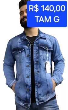 Jaquetas Jeans de Diferentes Lavagens 