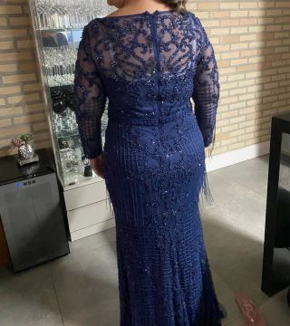 Vestido de festa para madrinhas, mães de noivo /noiva