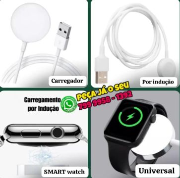 Carregador de indução para Smartwatch Universal