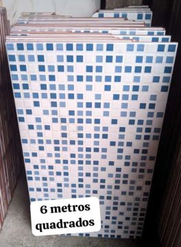 6m² de Pastilhas Azulejos para Banheiro
