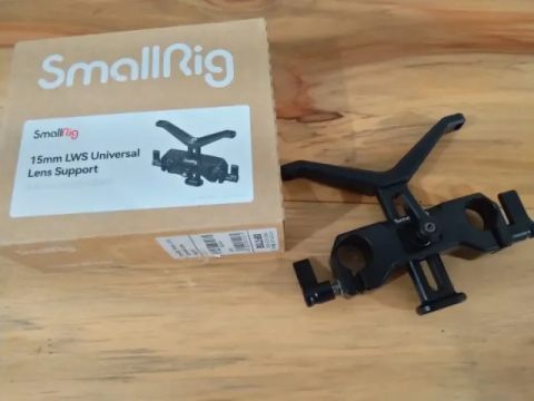 Suporte de lente Smallrig para longarinas de 15 mm