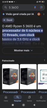 AMD Ryzen 5 3600 - com Cooler Original 