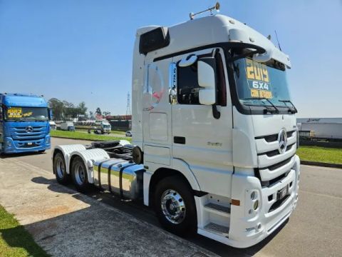 Mb Actros 2651 6x4 bug Leve mola Cabine Mega Space Retarder Freio a tambor ano 2019 