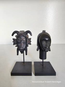 Miniaturas Máscaras Africanas Fang