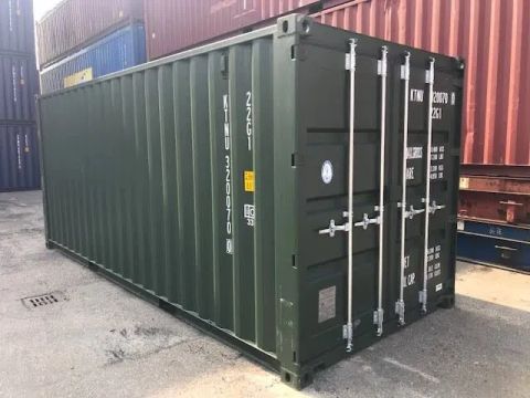 Container HC 20 pés 6 metros Pronta entrega com laudo habit