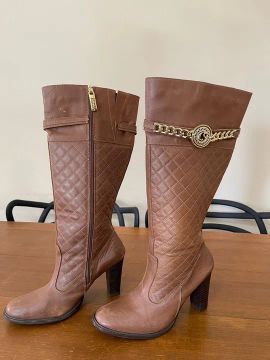Botas feminina couro legítimo - N° 36