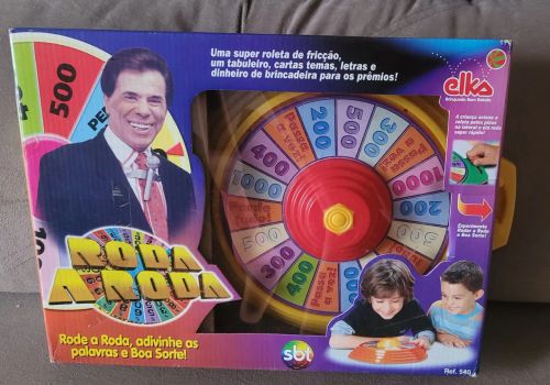 Jogo de Tabuleiro Roda a Roda - SBT - Elka