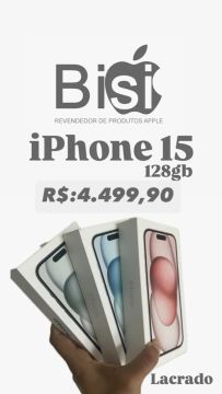 iPhone 15 128gb Lacrado