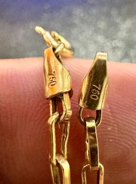 Pulseira de Ouro 18k (Passo no Cartão)