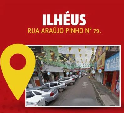 Imóvel comercial r Araújo Pinho centro Ilhéus ba 