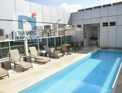 VENDO FLAT NO POOL, COM VARANDA E COZINHA AMERICANA- LOURDES BH/MG, PRÓXIMO DIAMOND MALL