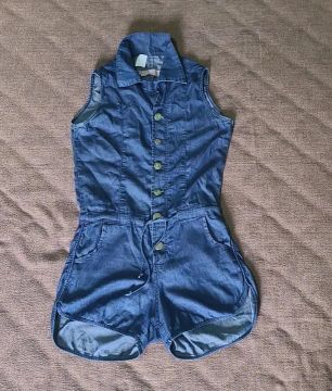 Macacão Jeans Feminino