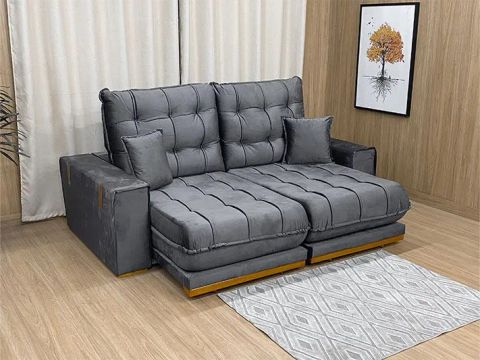 SOFÁ MOLAS ENSACADAS 250M LARGURA C/DUPLO MOLEJO SURPREENDA-SE!!! 82A9P2